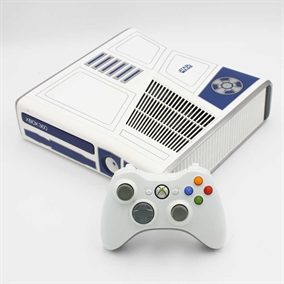 XBOX 360 Slim Star Wars Special Edition Konsol - Hvid 320GB - SNR 637301114605 (B Grade) (Genbrug)